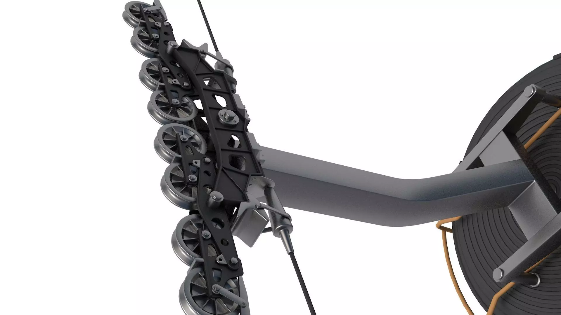 Ski lift gondola TITLIS ROTAIR 3D model_2