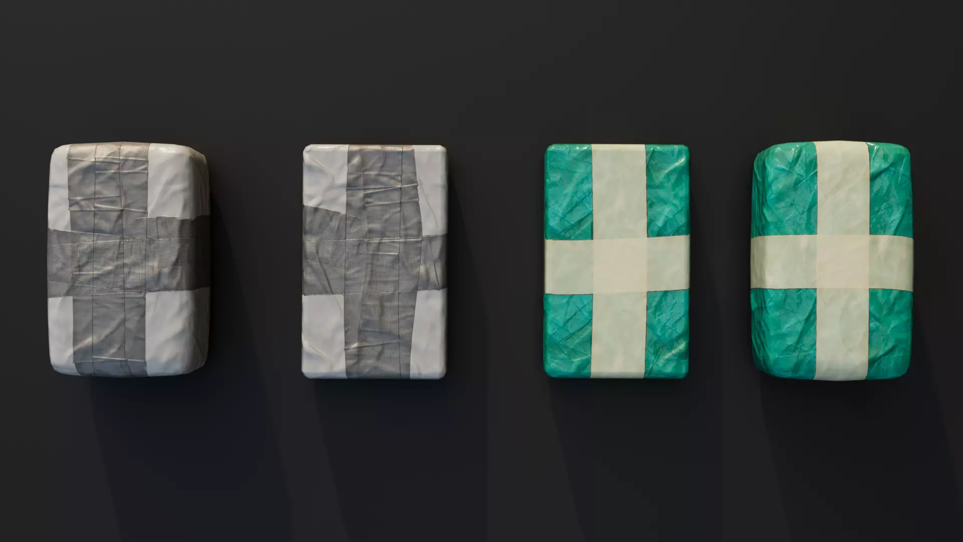 COCAINE CARTEL CARGO ASSET PACKAGE Low-poly 3D model_17