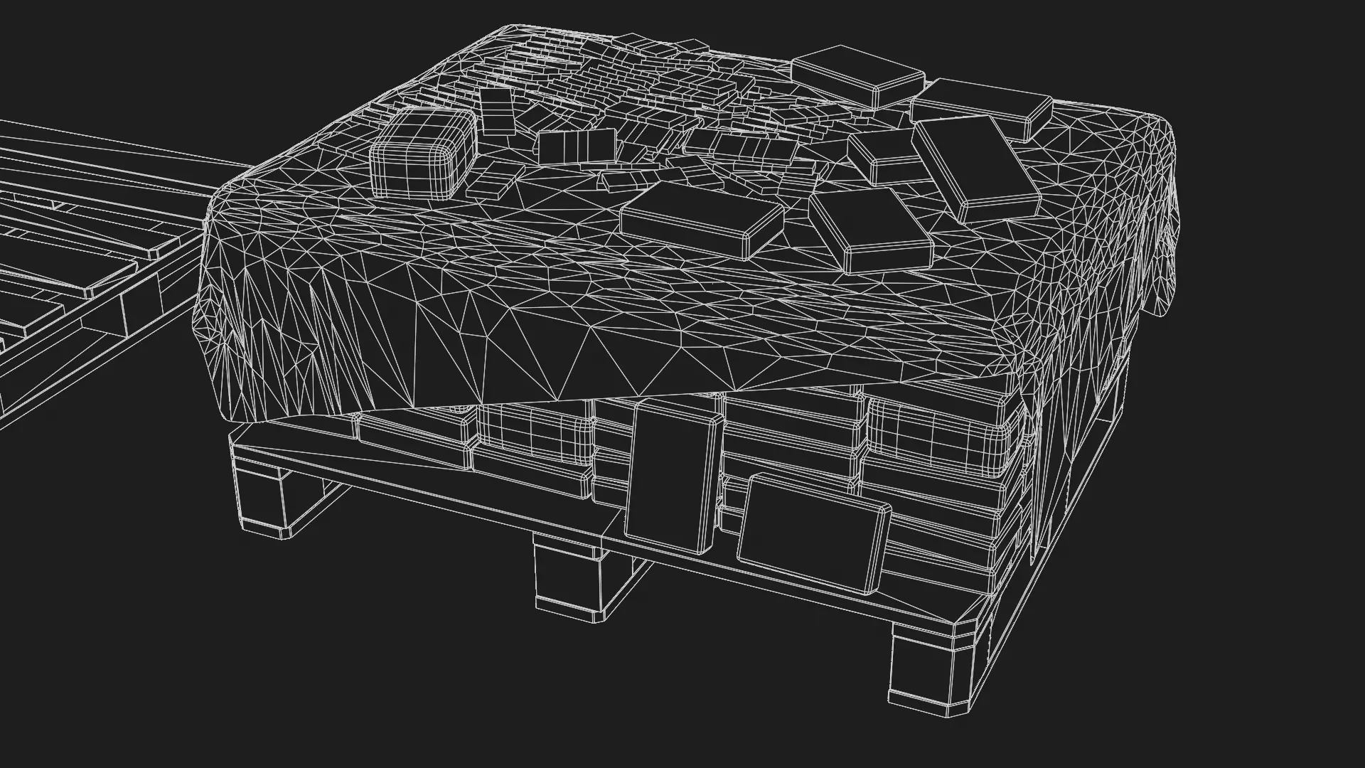 COCAINE CARTEL CARGO ASSET PACKAGE Low-poly 3D model_28