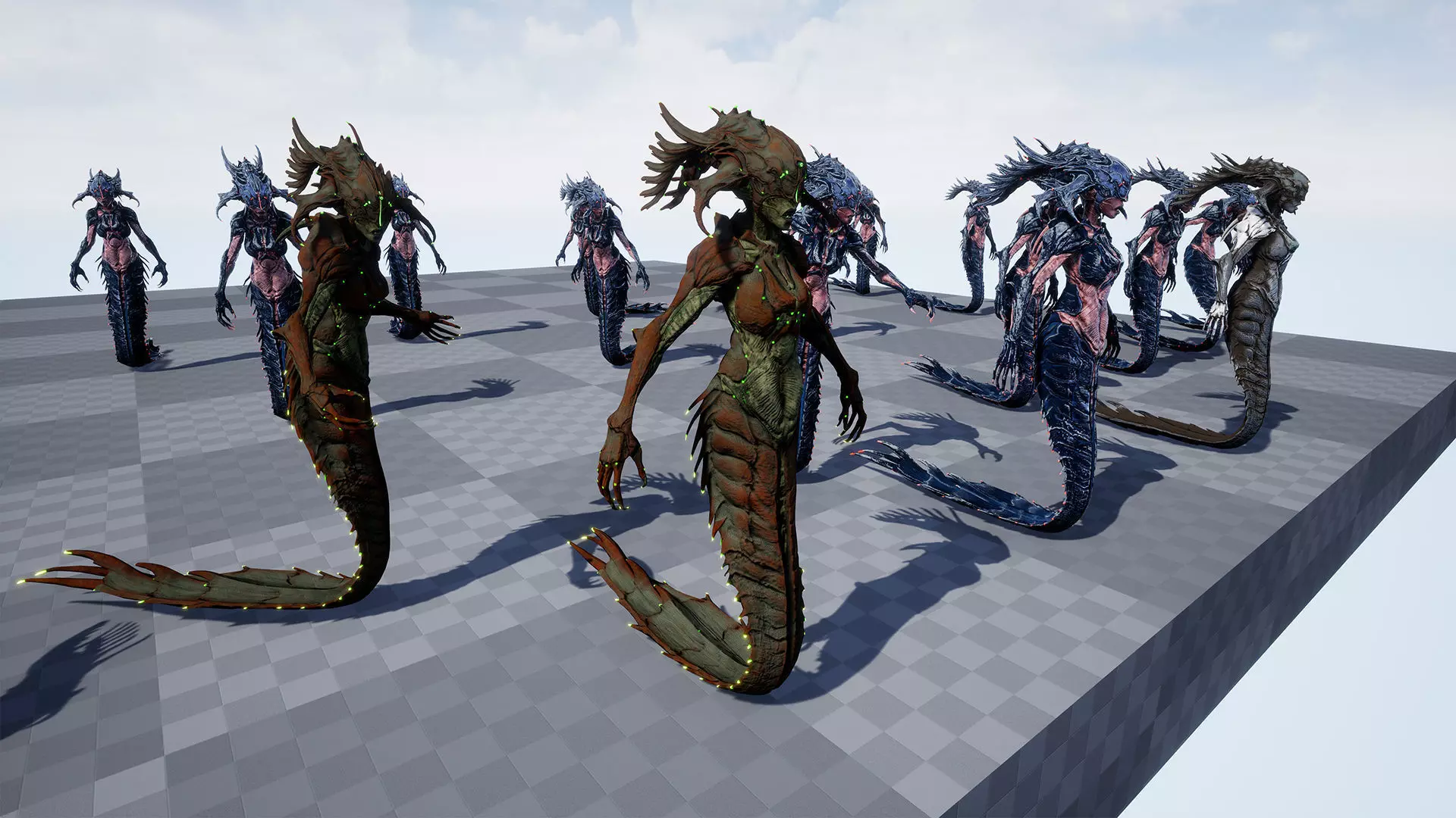 Alien 2 Remake Low-poly 3D model_13