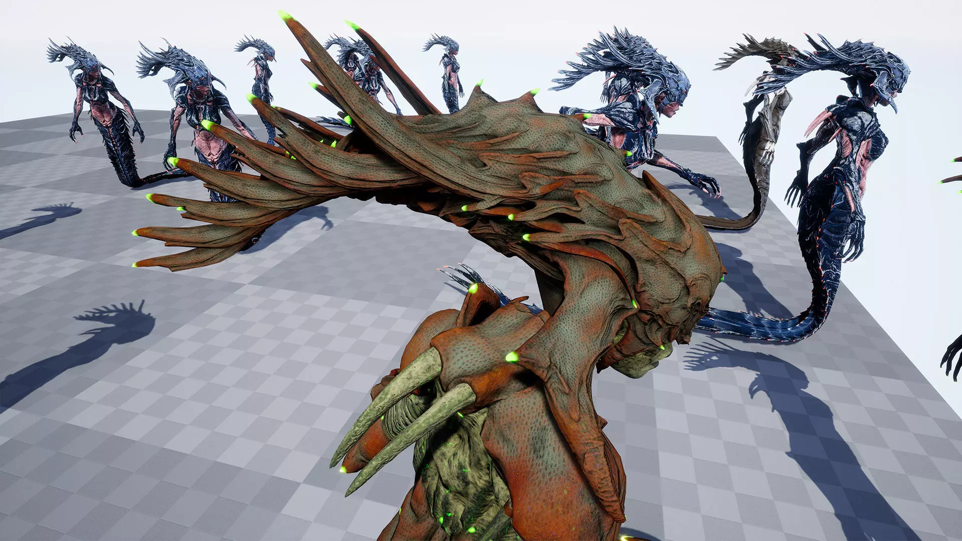 Alien 2 Remake Low-poly 3D model_14