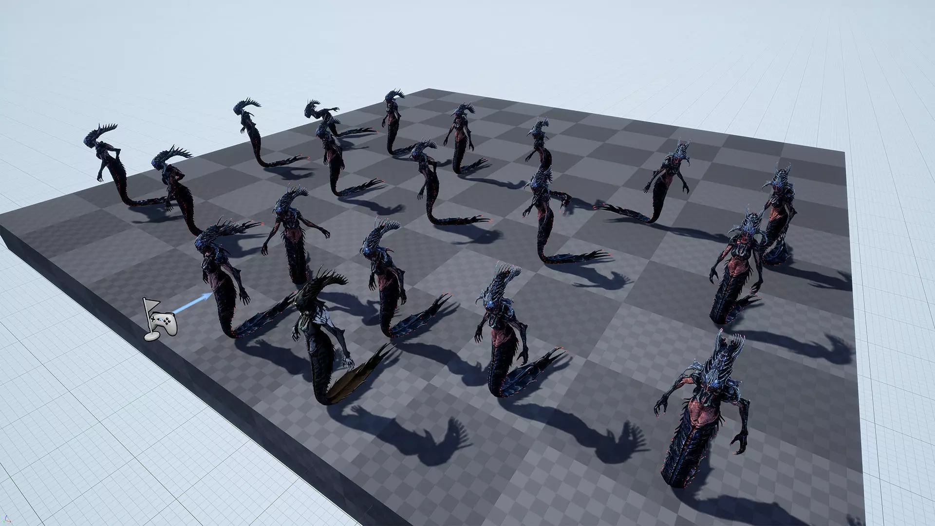 Alien 2 Remake Low-poly 3D model_12