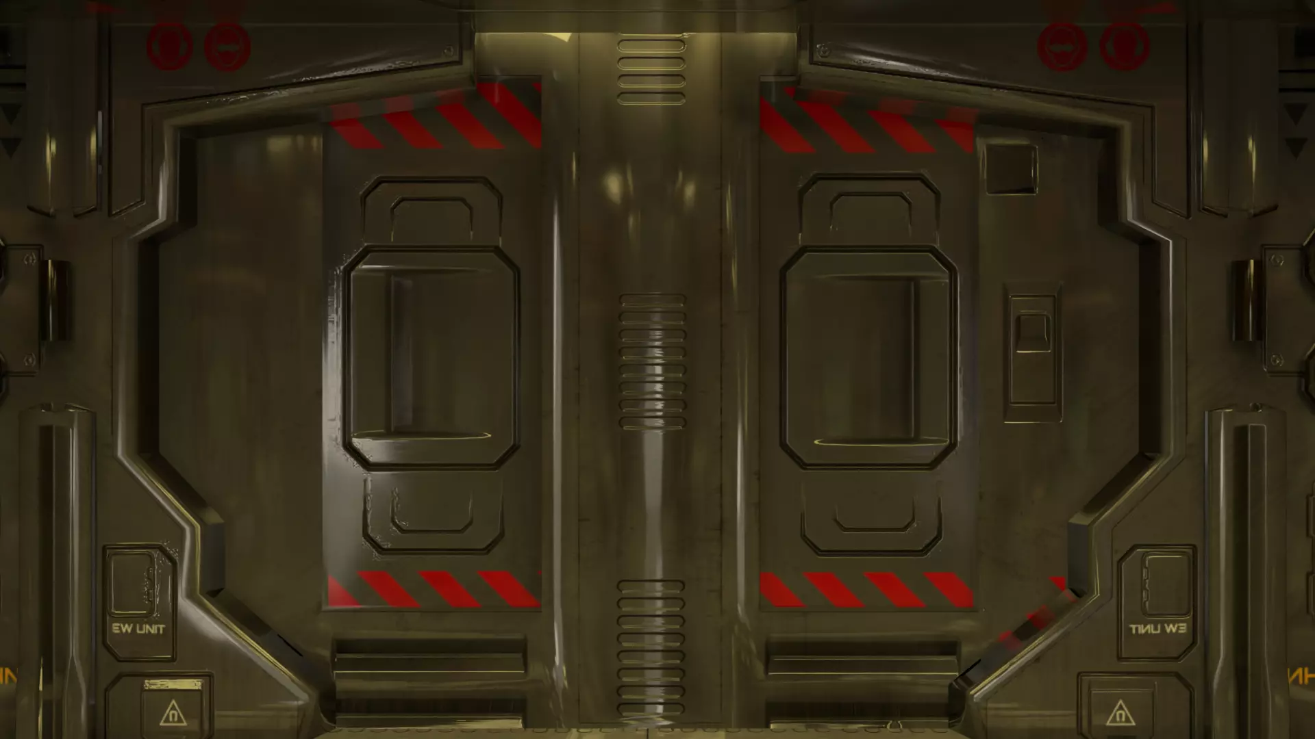 Sci-Fi Interior 3D model_8