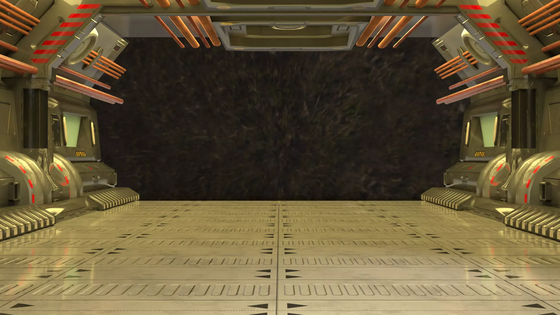 Sci-Fi Interior 3D model_7