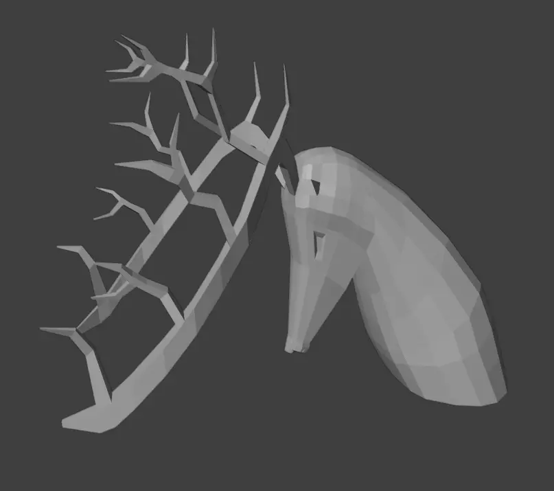 Sculpture of a Deer 3D print model_0