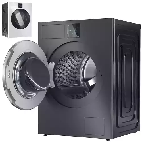 Samsung Washer and Dryer Set 03  WD12DBLB84GDSC WW12DBLB84GNSC