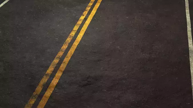 Road 8K PBR Texture Texture 7