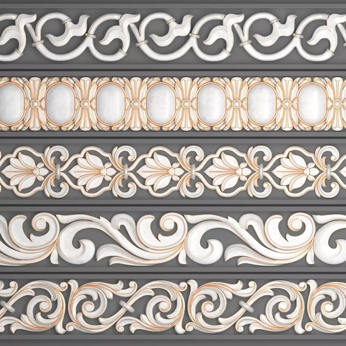 5 Ornament trim 06 3D model 3D model 3D model_3