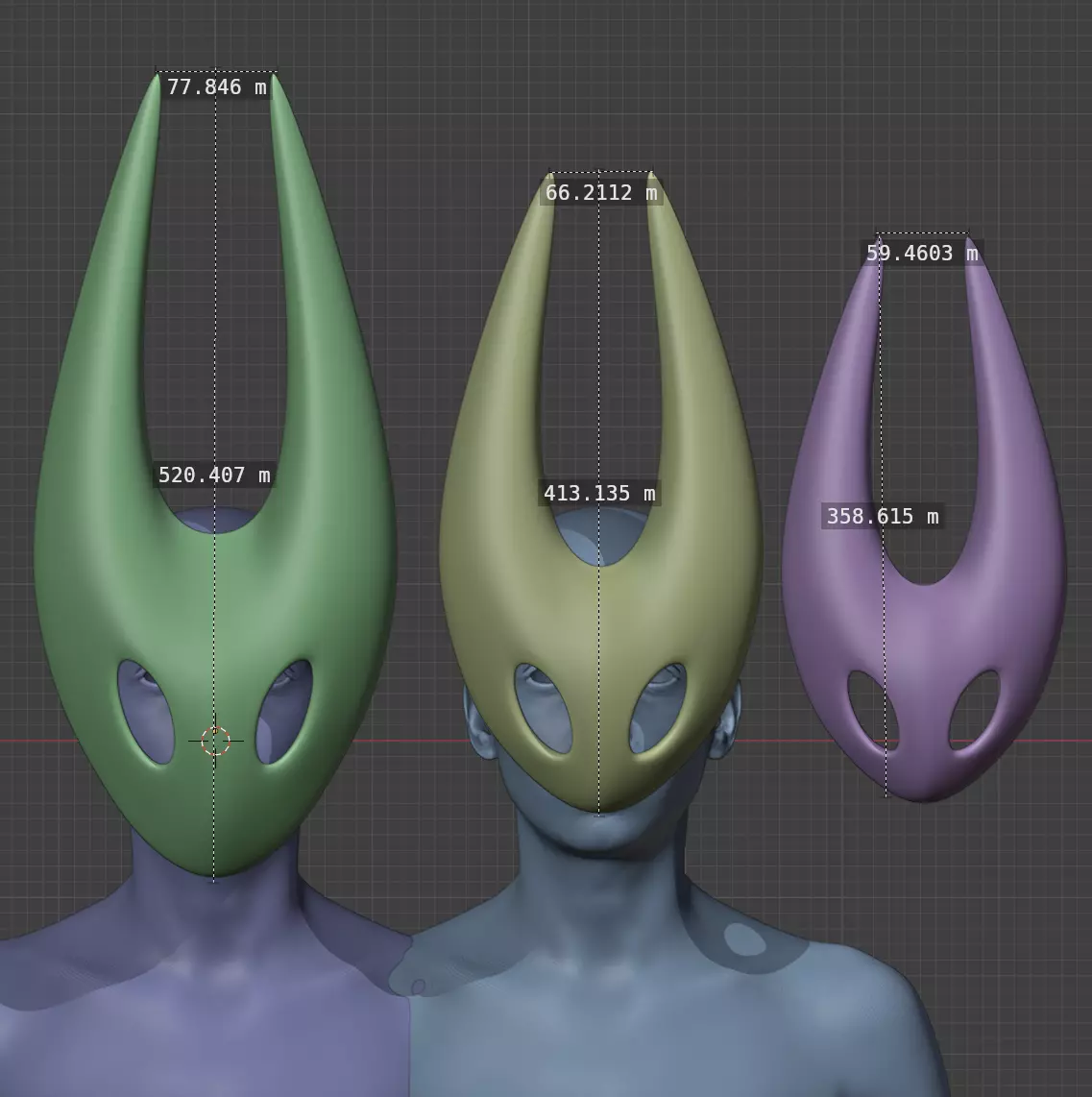 Hollow Knight Silksong Hornet hallowen mask 3D print model_1