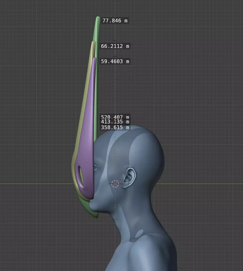 Hollow Knight Silksong Hornet hallowen mask 3D print model_2