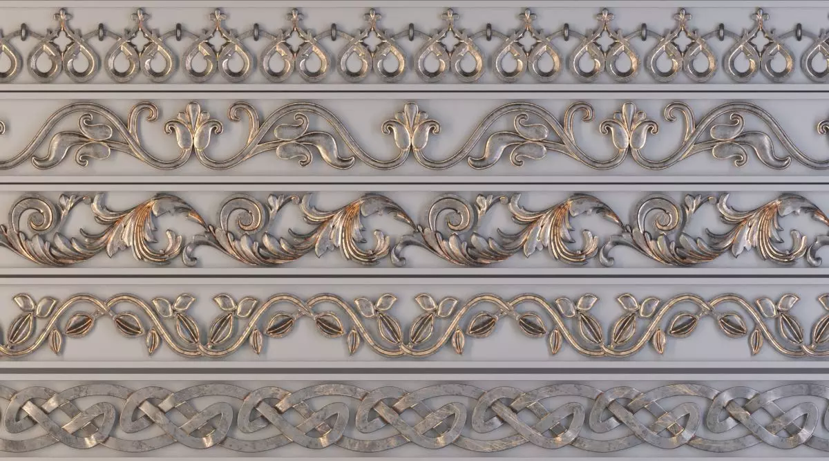 5 Ornament trim 07 3D model 3D model 3D model_1