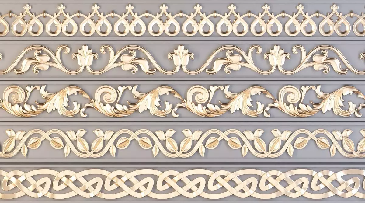 5 Ornament trim 07 3D model 3D model 3D model_0