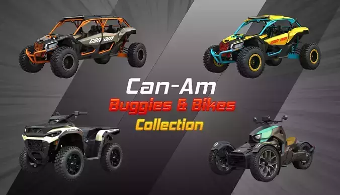Can-Am Buggies and Bikes Collection 