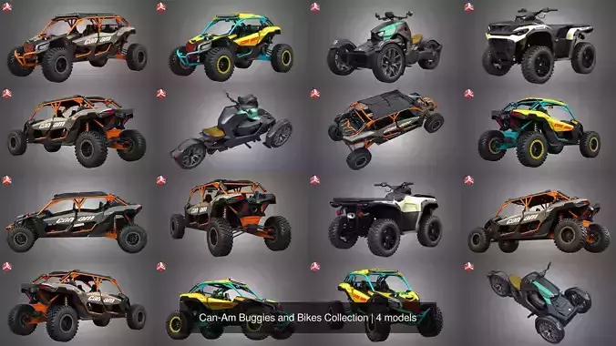 Can-Am Buggies and Bikes Collection