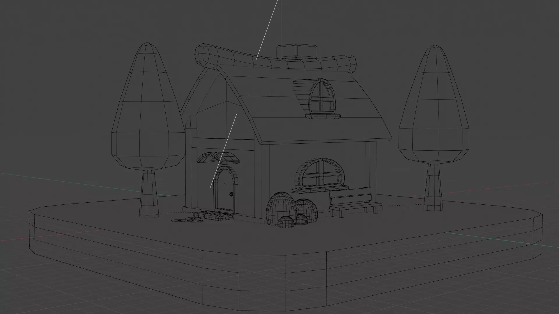 House  Free low-poly 3D model_8