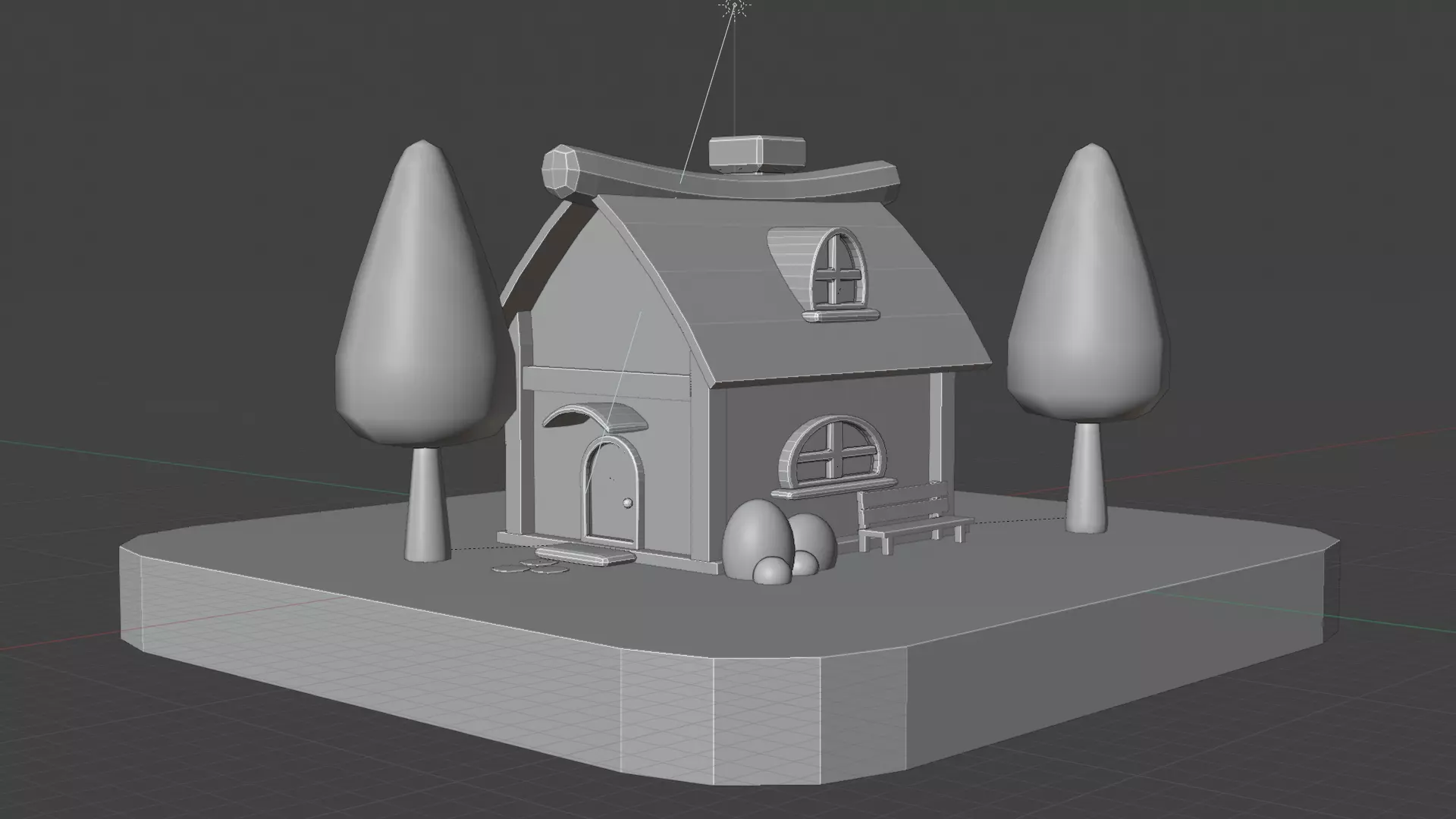 House  Free low-poly 3D model_5