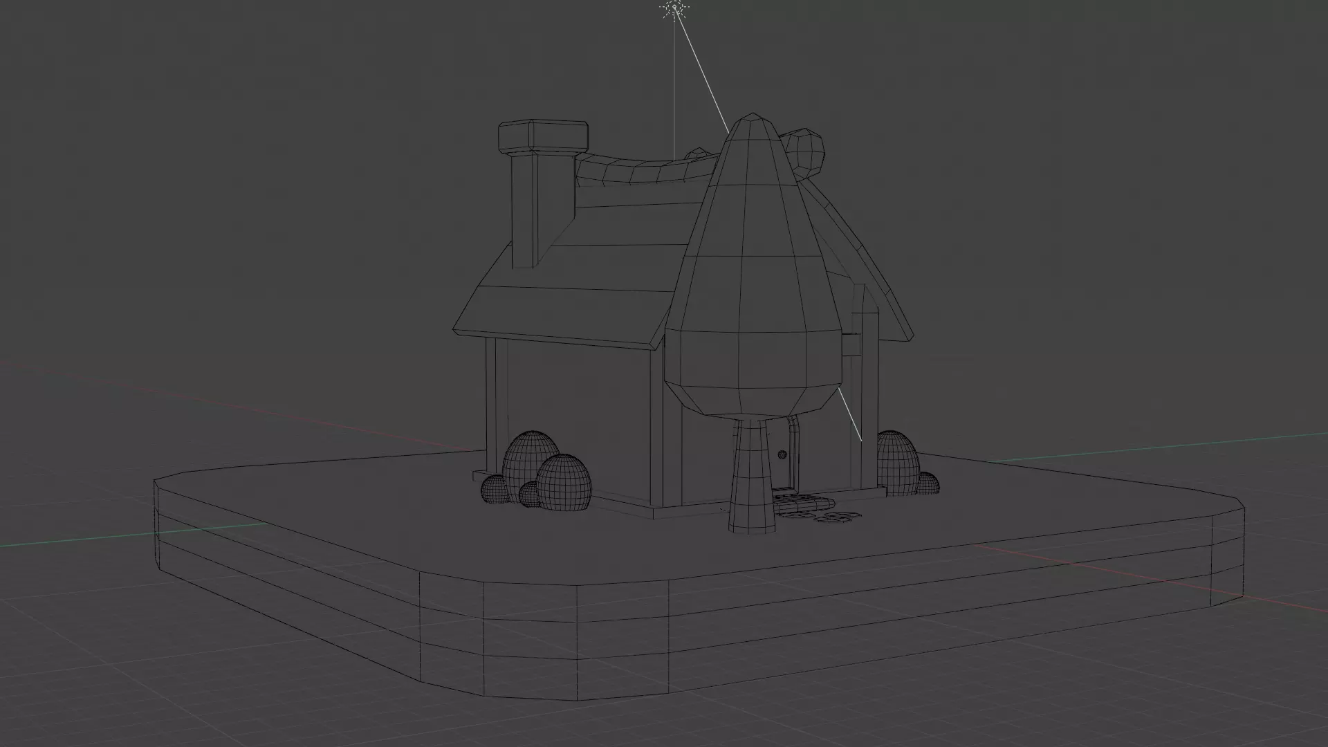 House  Free low-poly 3D model_7