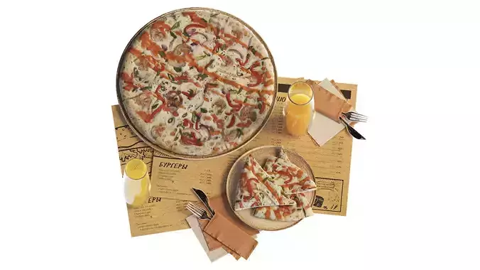 Set pizzeria