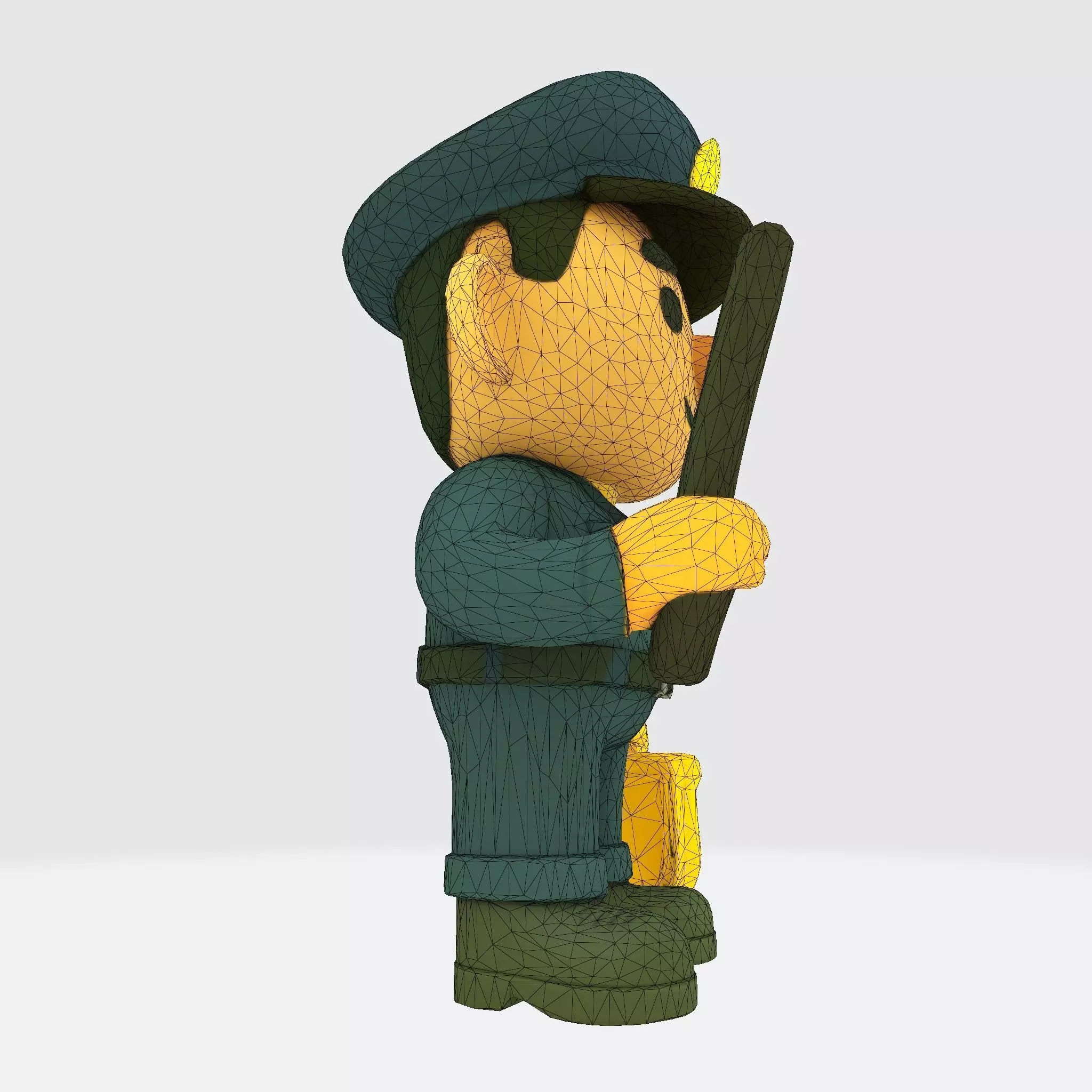 Cute Police Officer 3D Character 3D print model_32