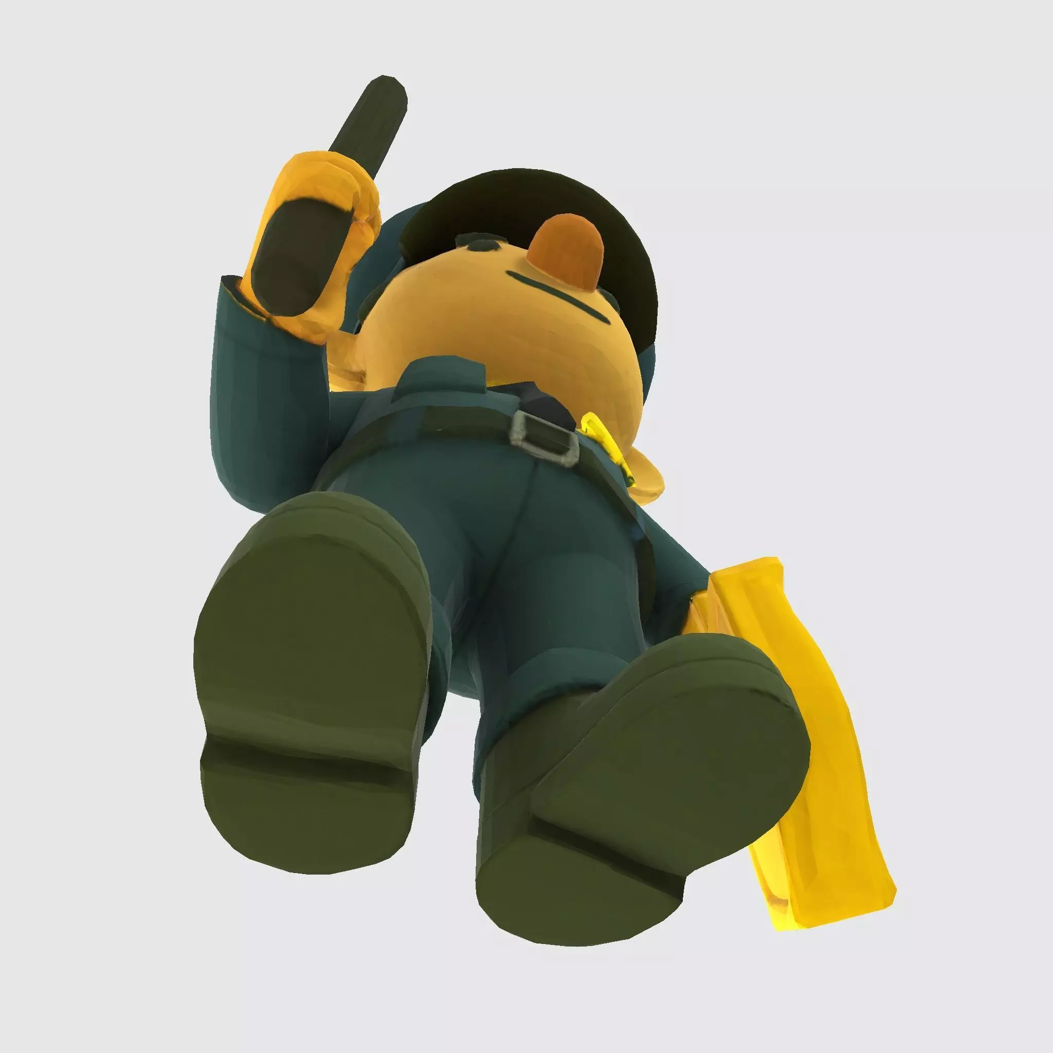 Cute Police Officer 3D Character 3D print model_21