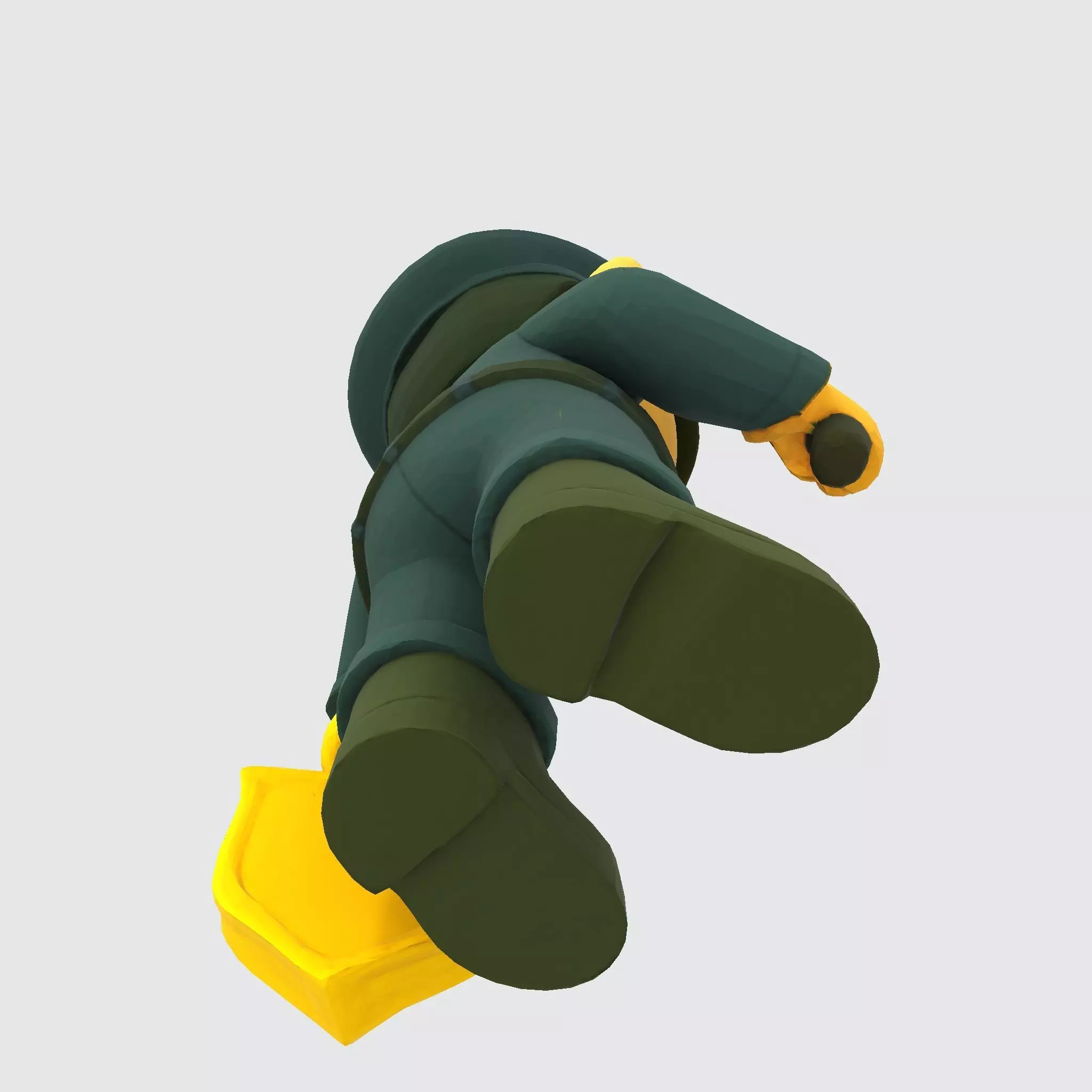 Cute Police Officer 3D Character 3D print model_25