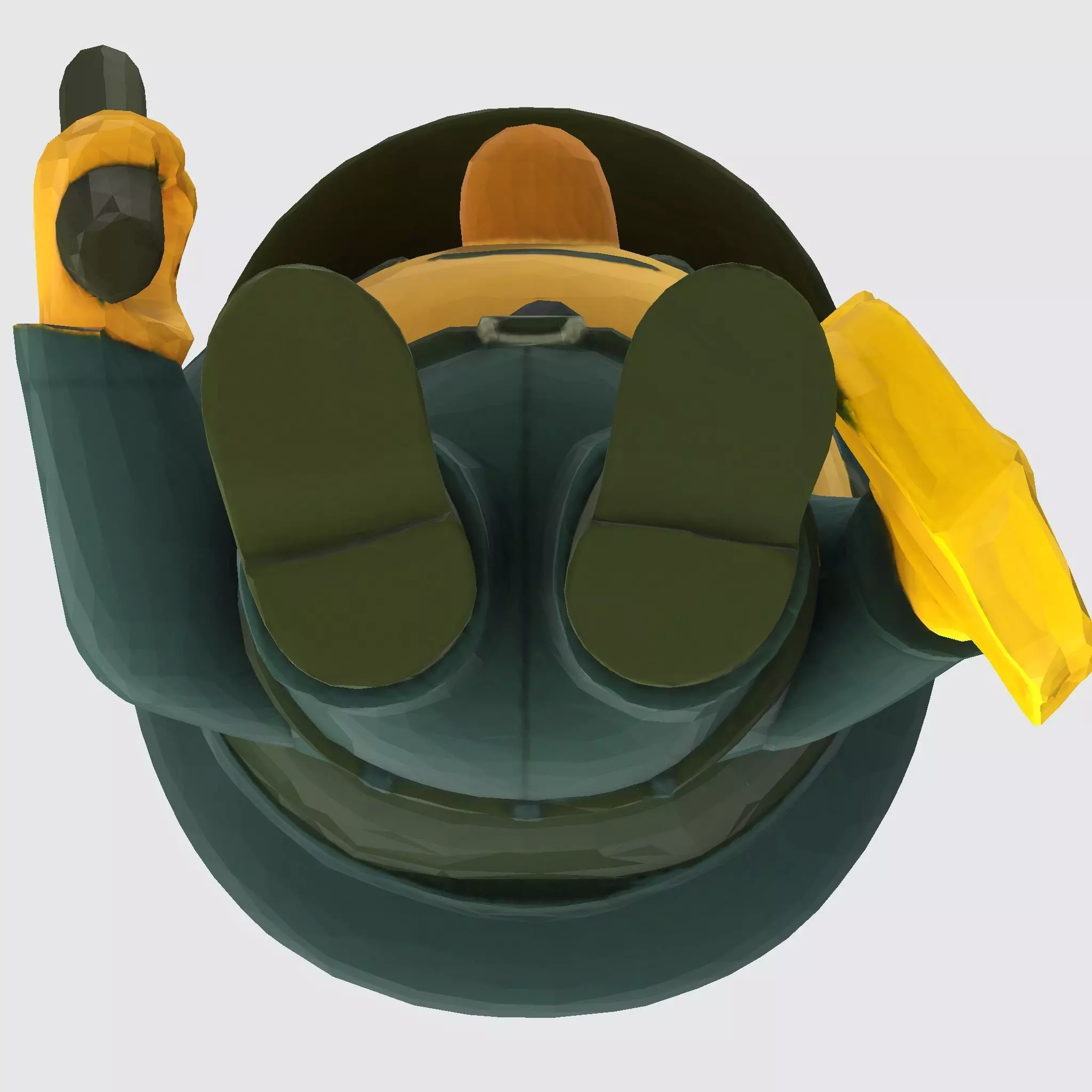 Cute Police Officer 3D Character 3D print model_51