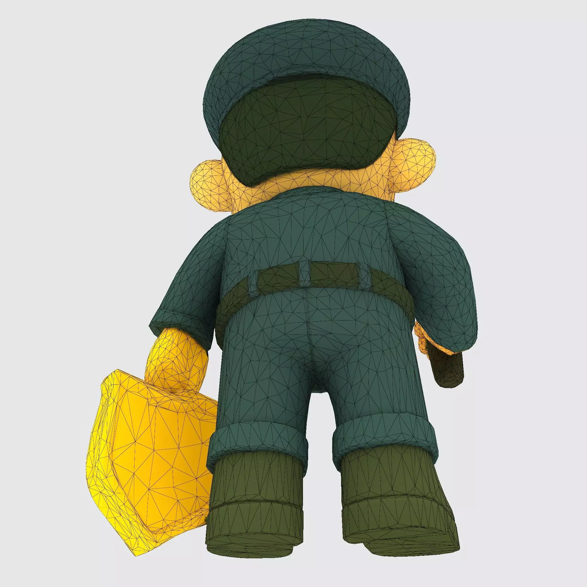 Cute Police Officer 3D Character 3D print model_42