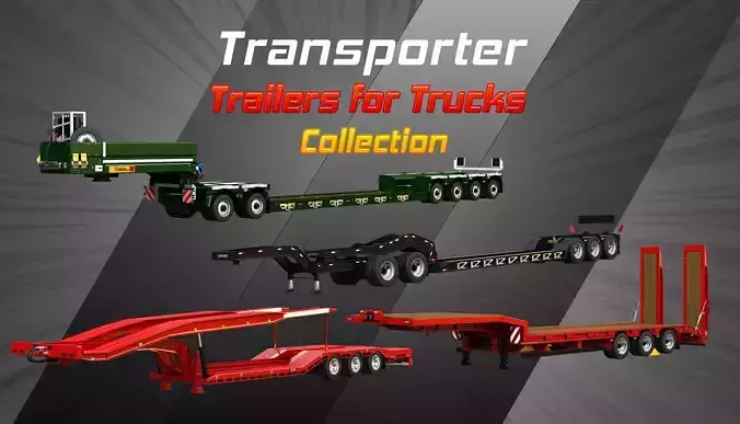 Transport Trailers Collection for Trucks 