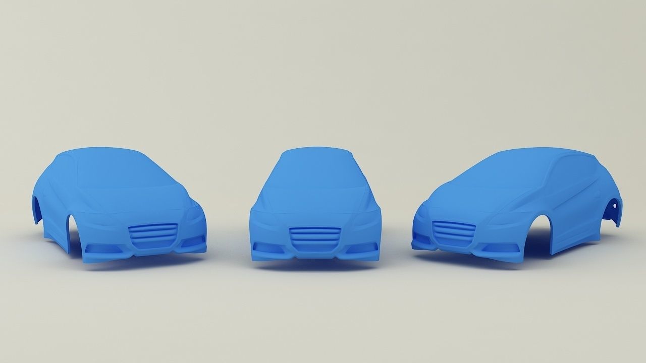 RC Car Replacement Body For Amazon drift car 1 24 scale  3D print model_27