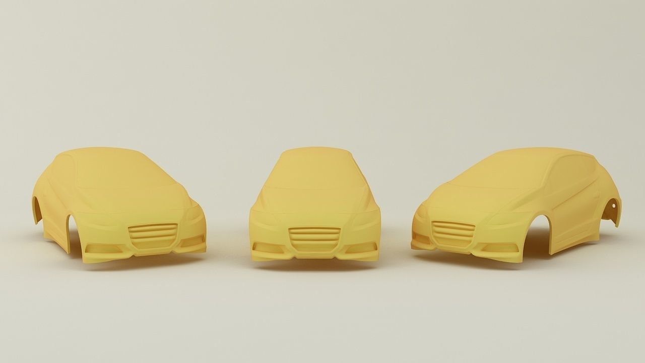 RC Car Replacement Body For Amazon drift car 1 24 scale  3D print model_24