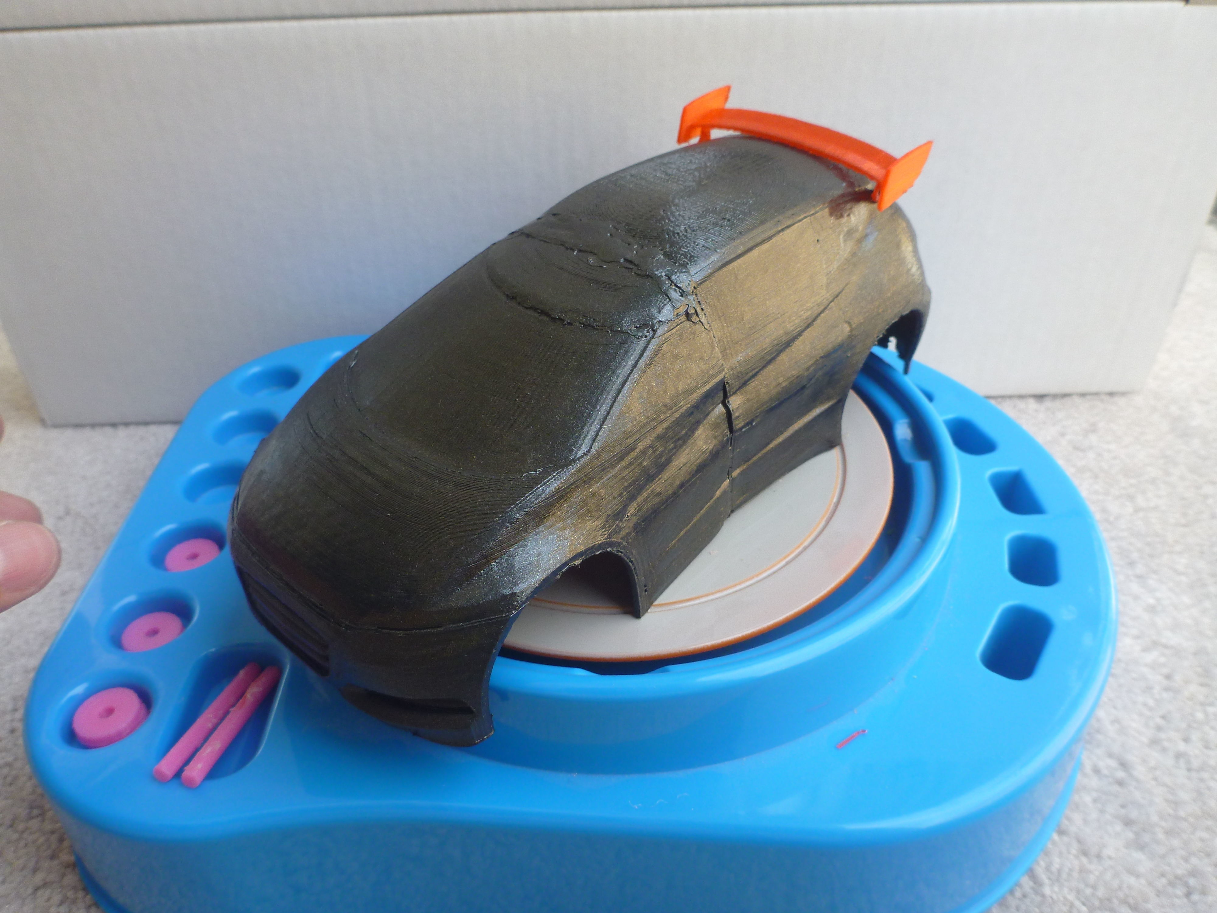 RC Car Replacement Body For Amazon drift car 1 24 scale  3D print model_3