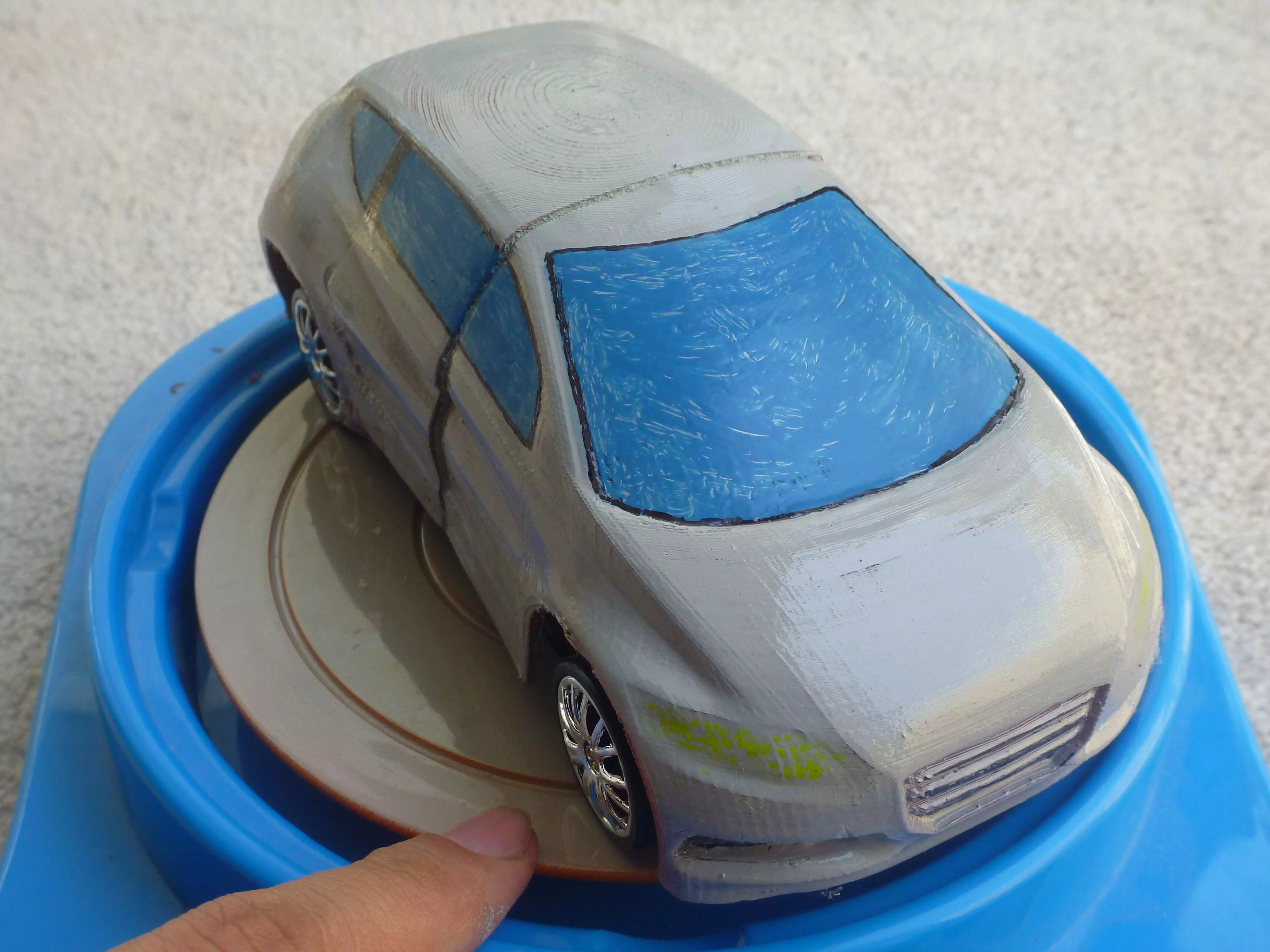 RC Car Replacement Body For Amazon drift car 1 24 scale  3D print model_0