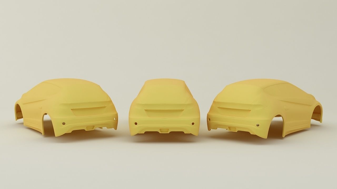 RC Car Replacement Body For Amazon drift car 1 24 scale  3D print model_25