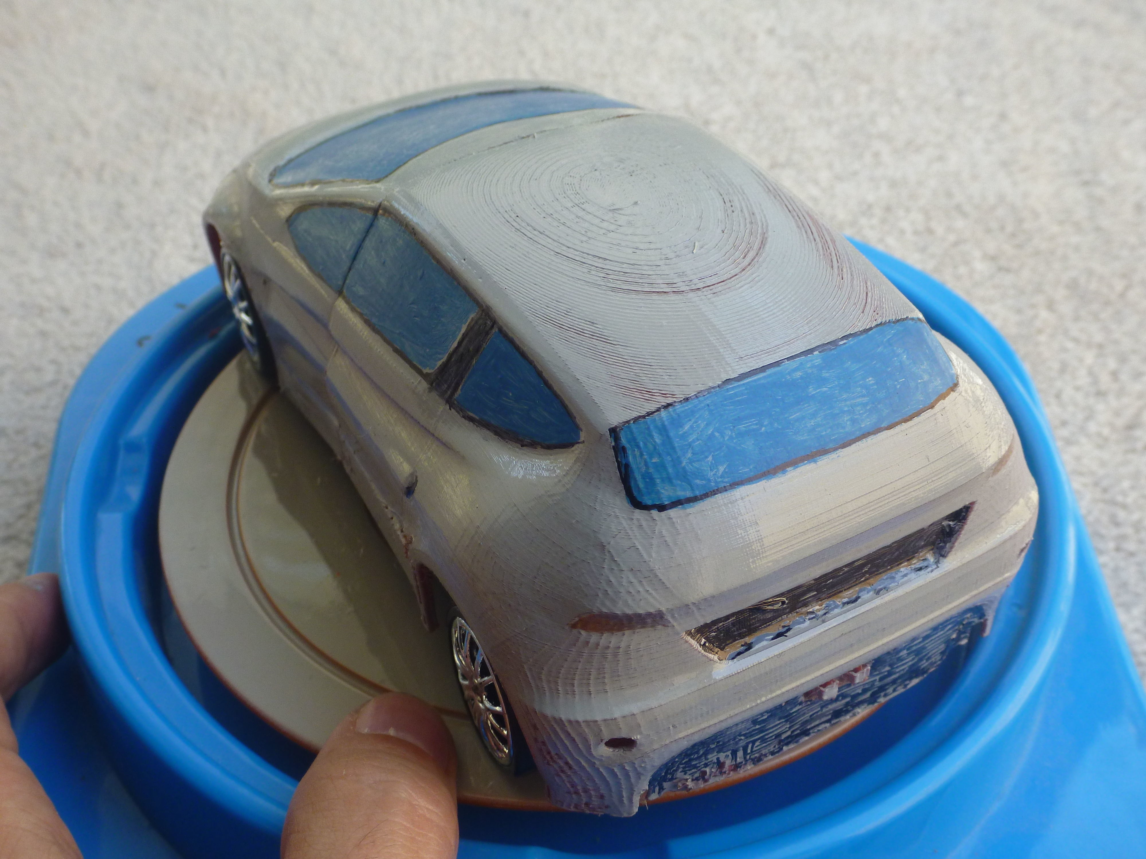 RC Car Replacement Body For Amazon drift car 1 24 scale  3D print model_4