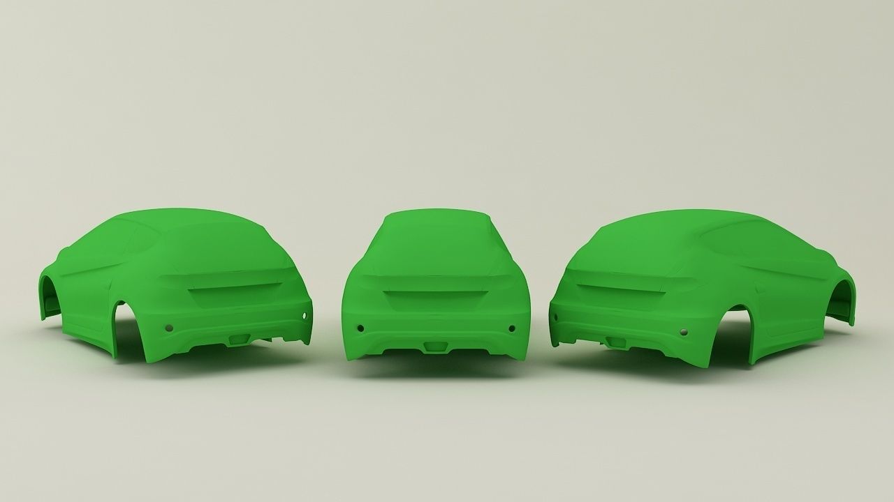 RC Car Replacement Body For Amazon drift car 1 24 scale  3D print model_23