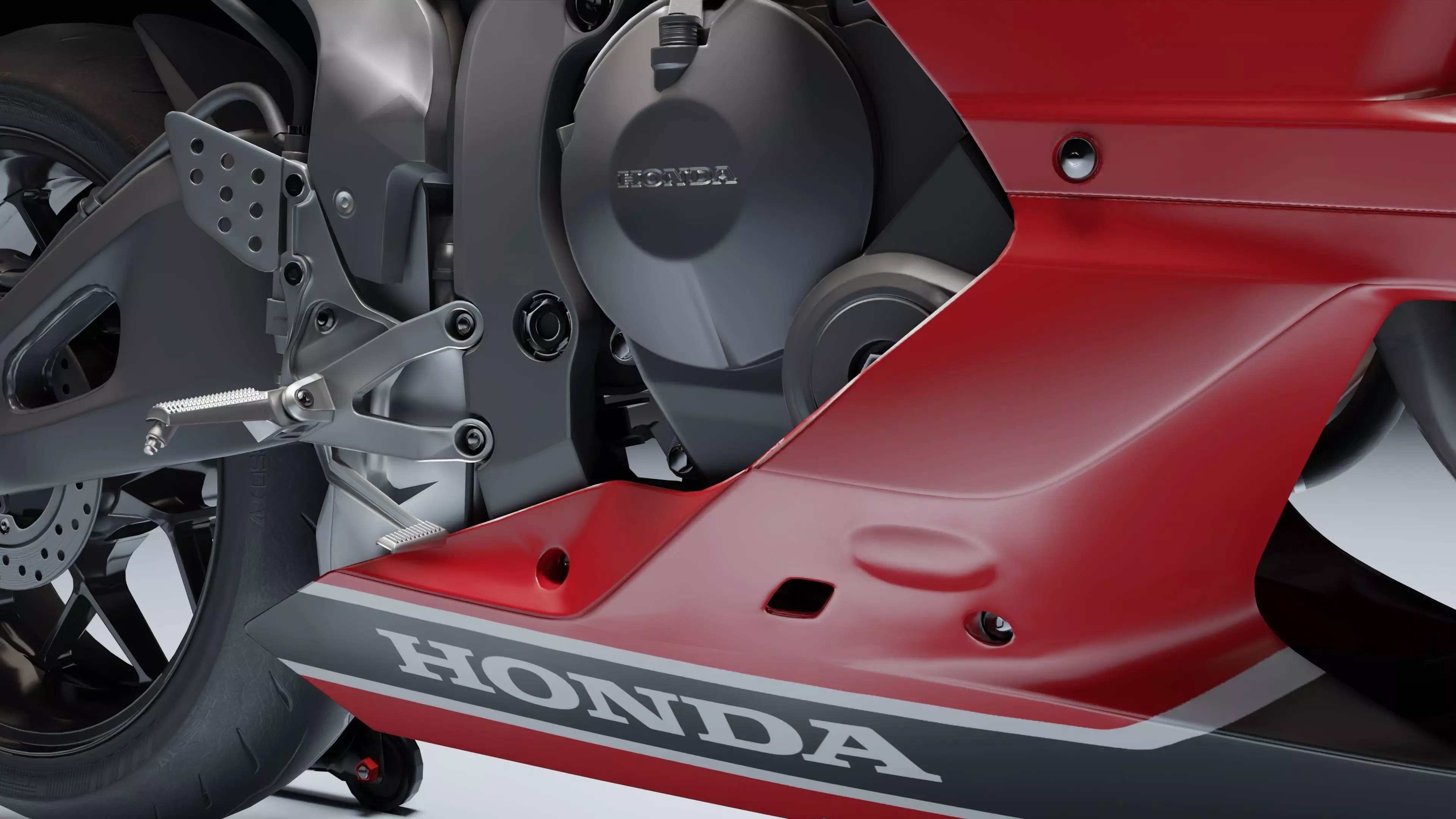 Honda CBR 600RR 2018 Low-poly 3D model_18