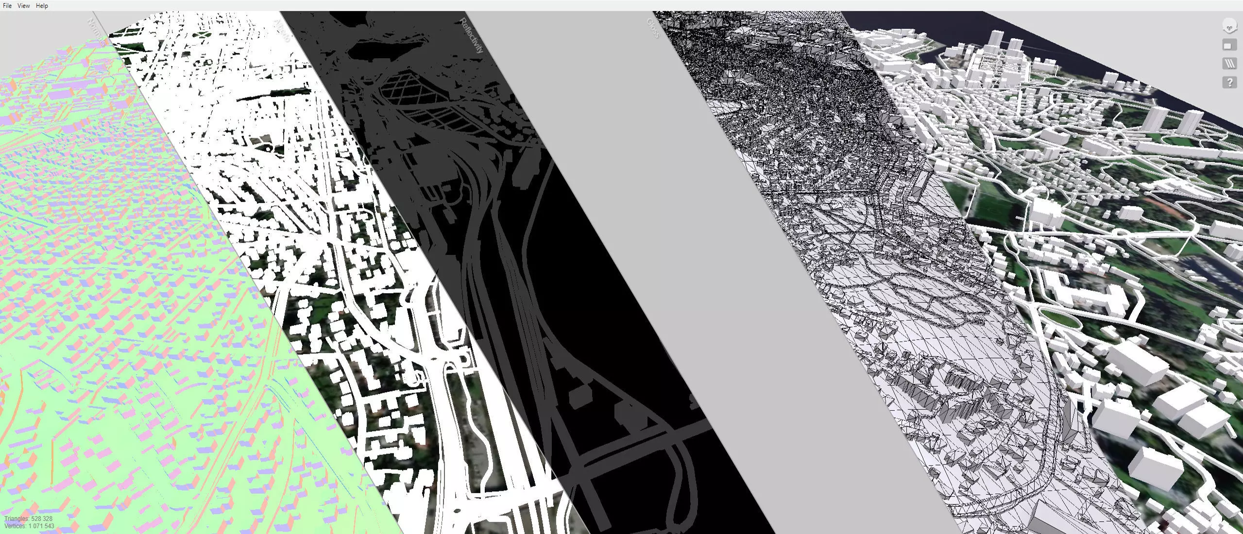 Cityscape Stavanger Norway 3D model_12