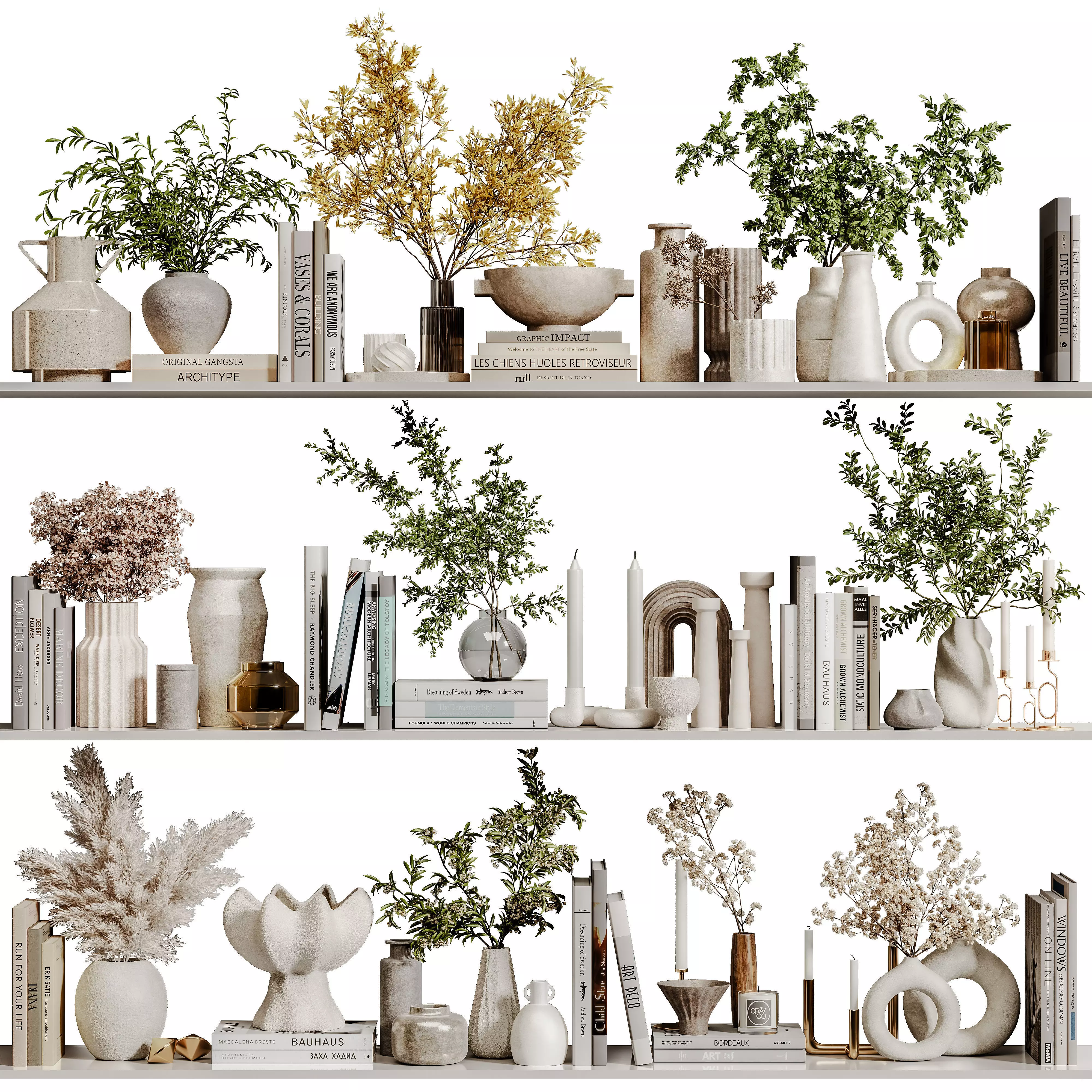 decorative set 144 3D model_0