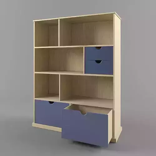 Children cupboard for toys
