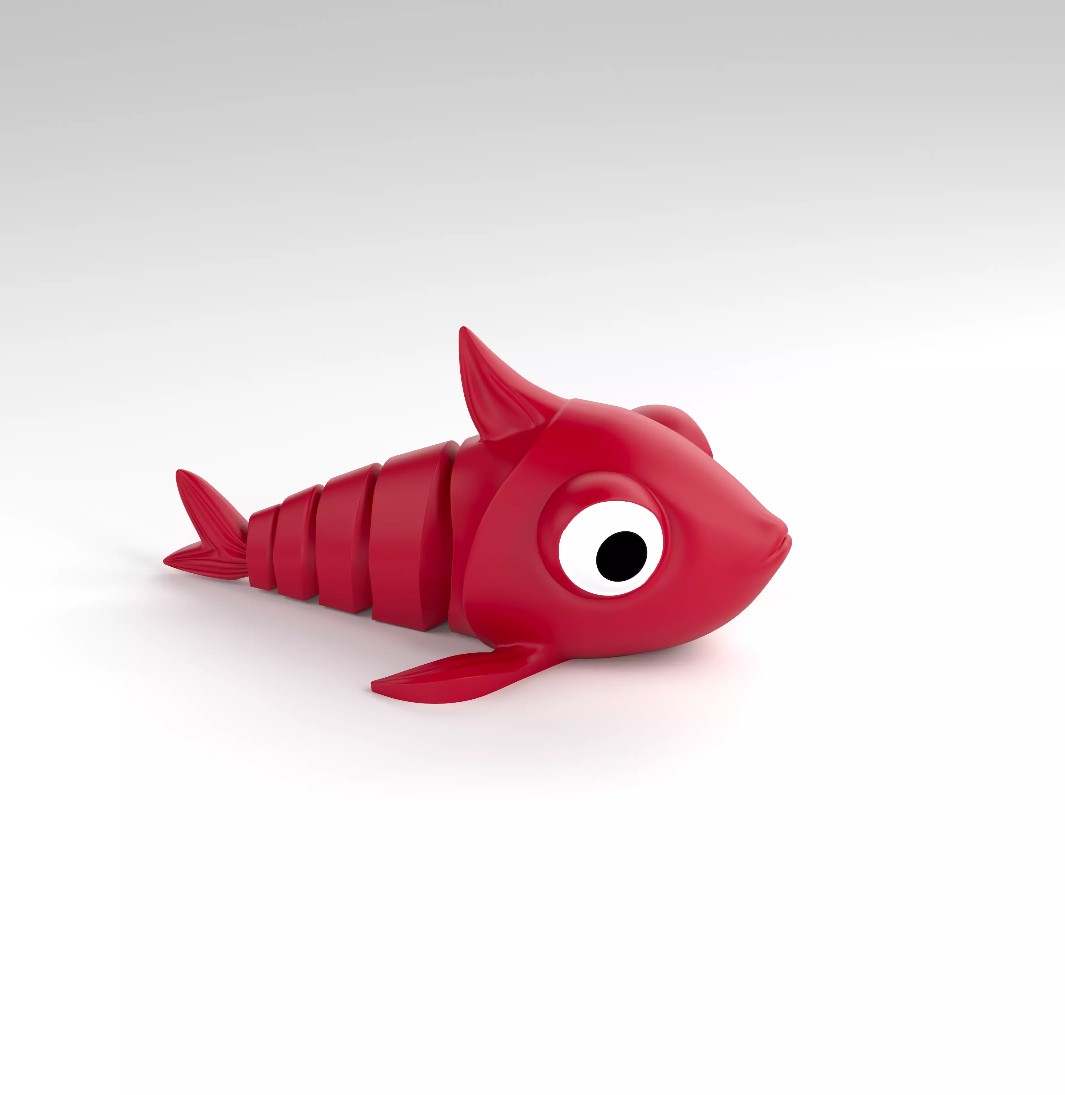 Printable Articulated Animals Set 3D print model_11