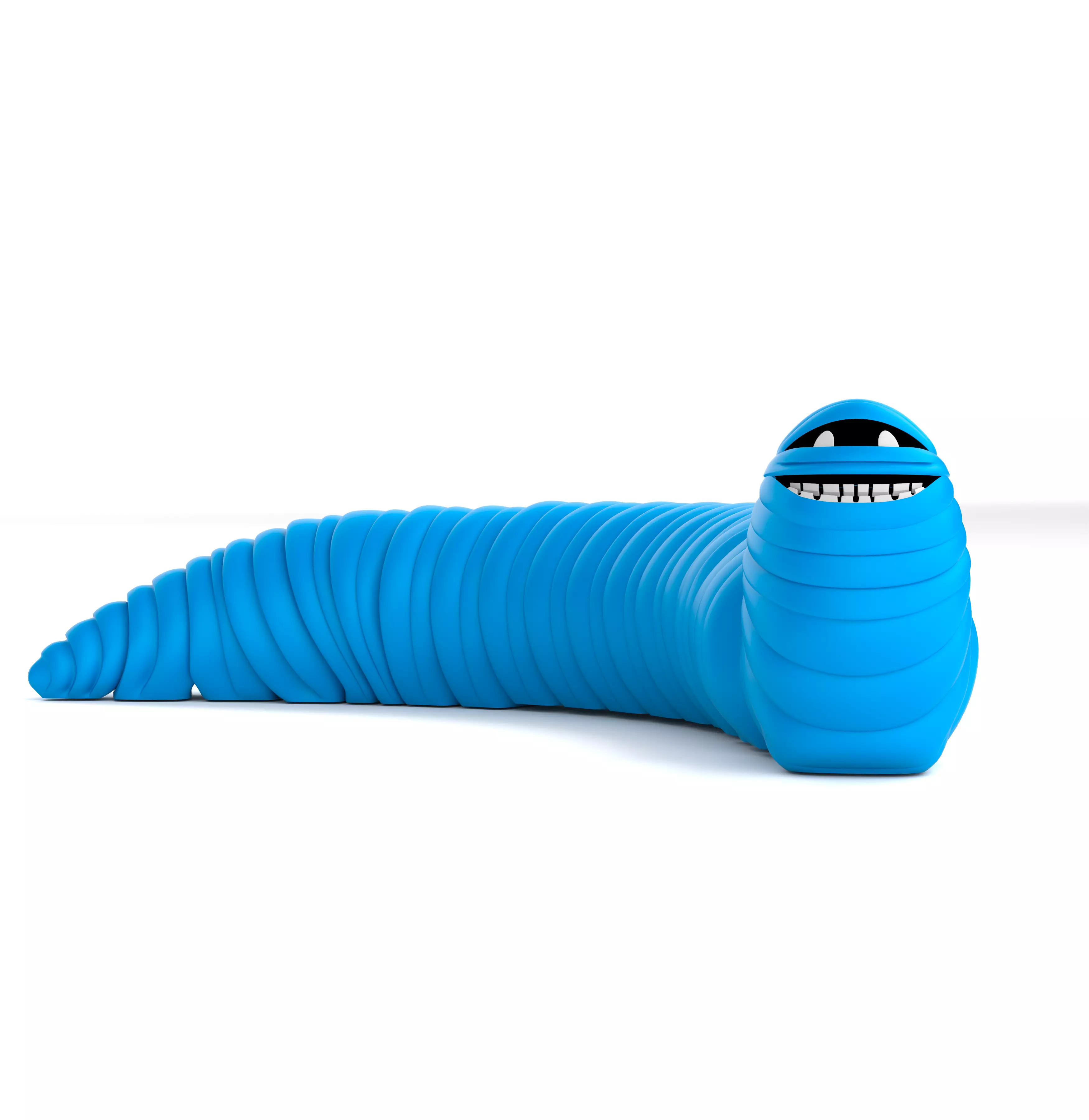 Printable Articulated Animals Set 3D print model_19