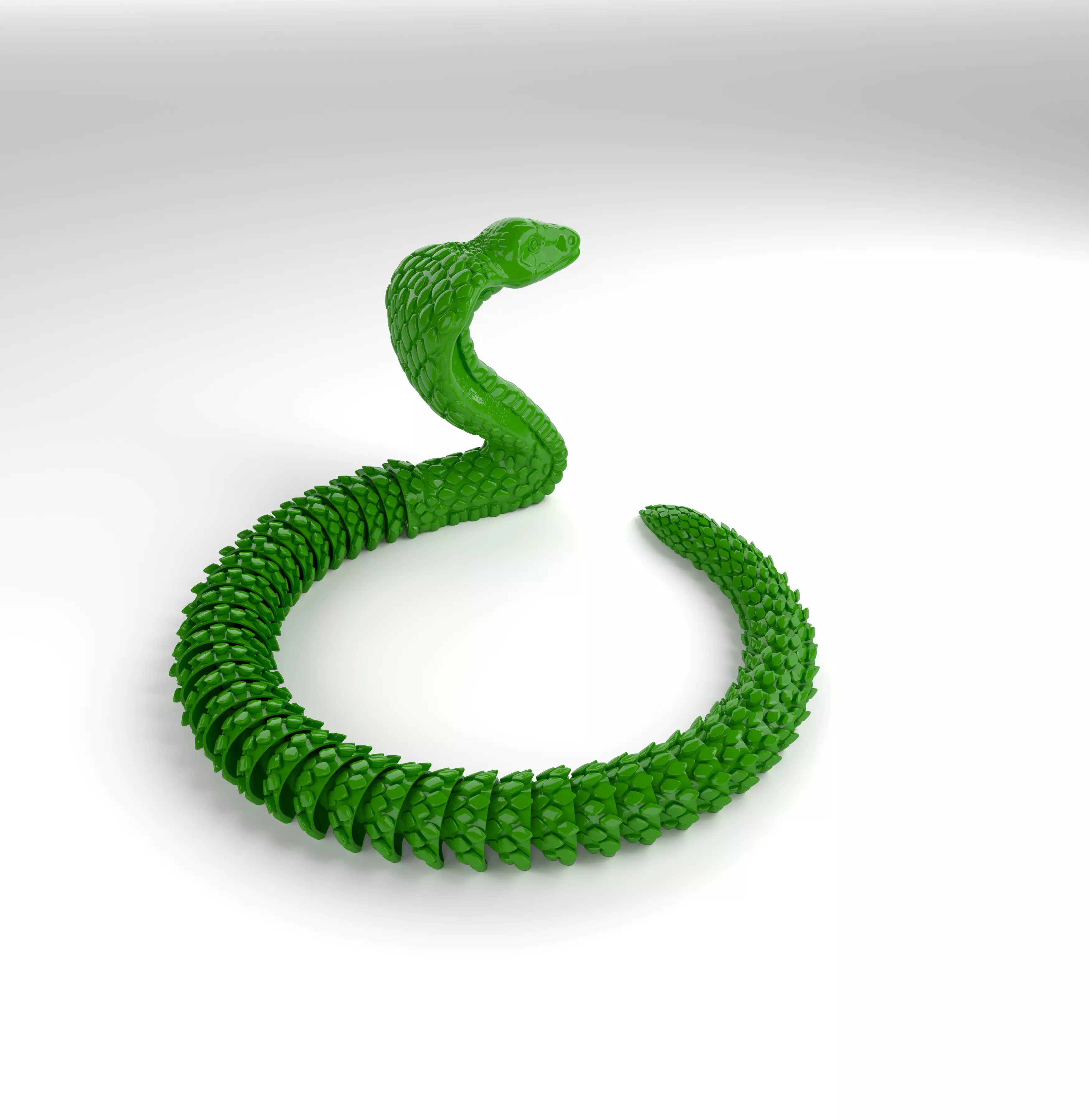 Printable Articulated Animals Set 3D print model_7