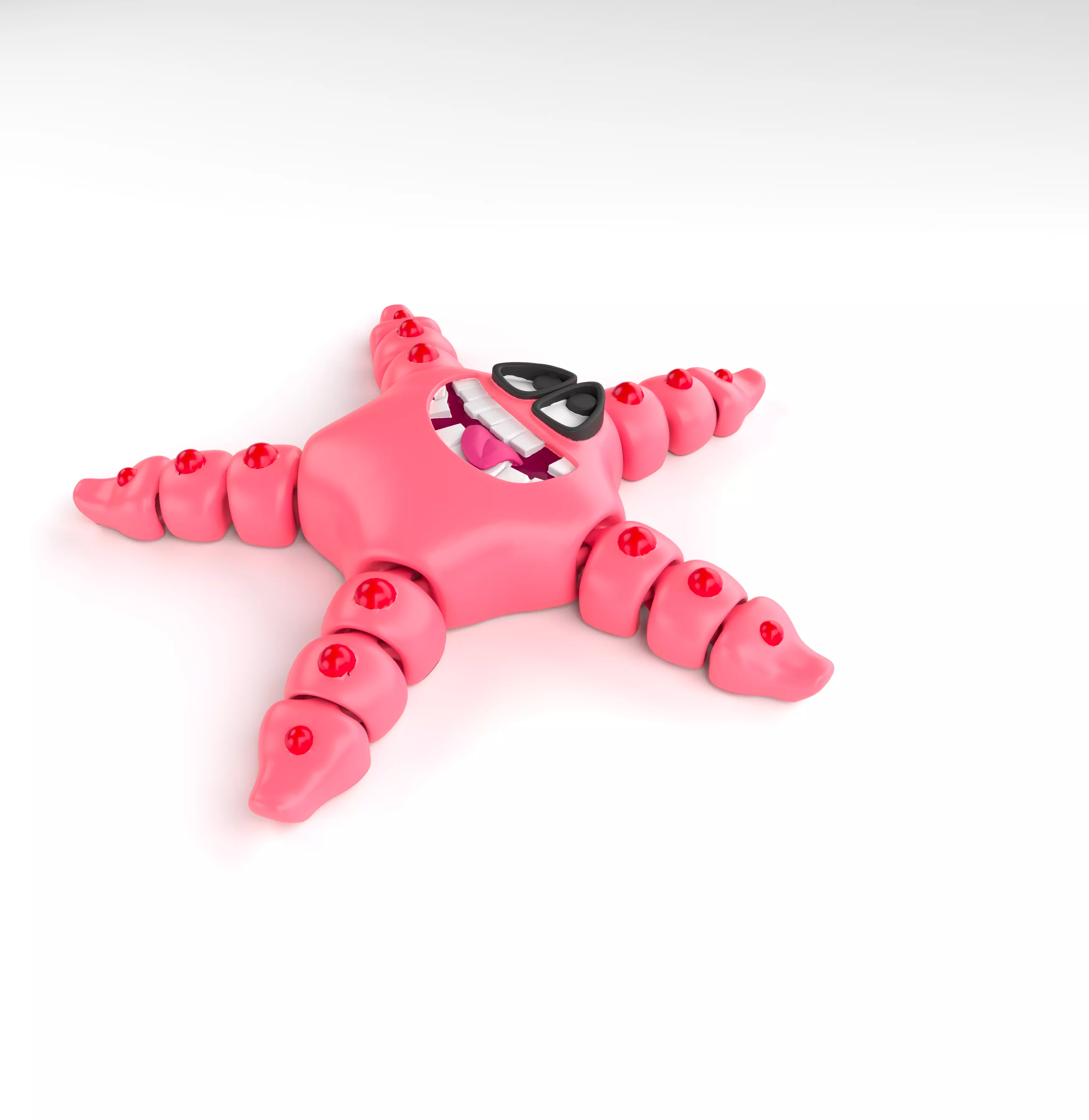 Printable Articulated Animals Set 3D print model_4