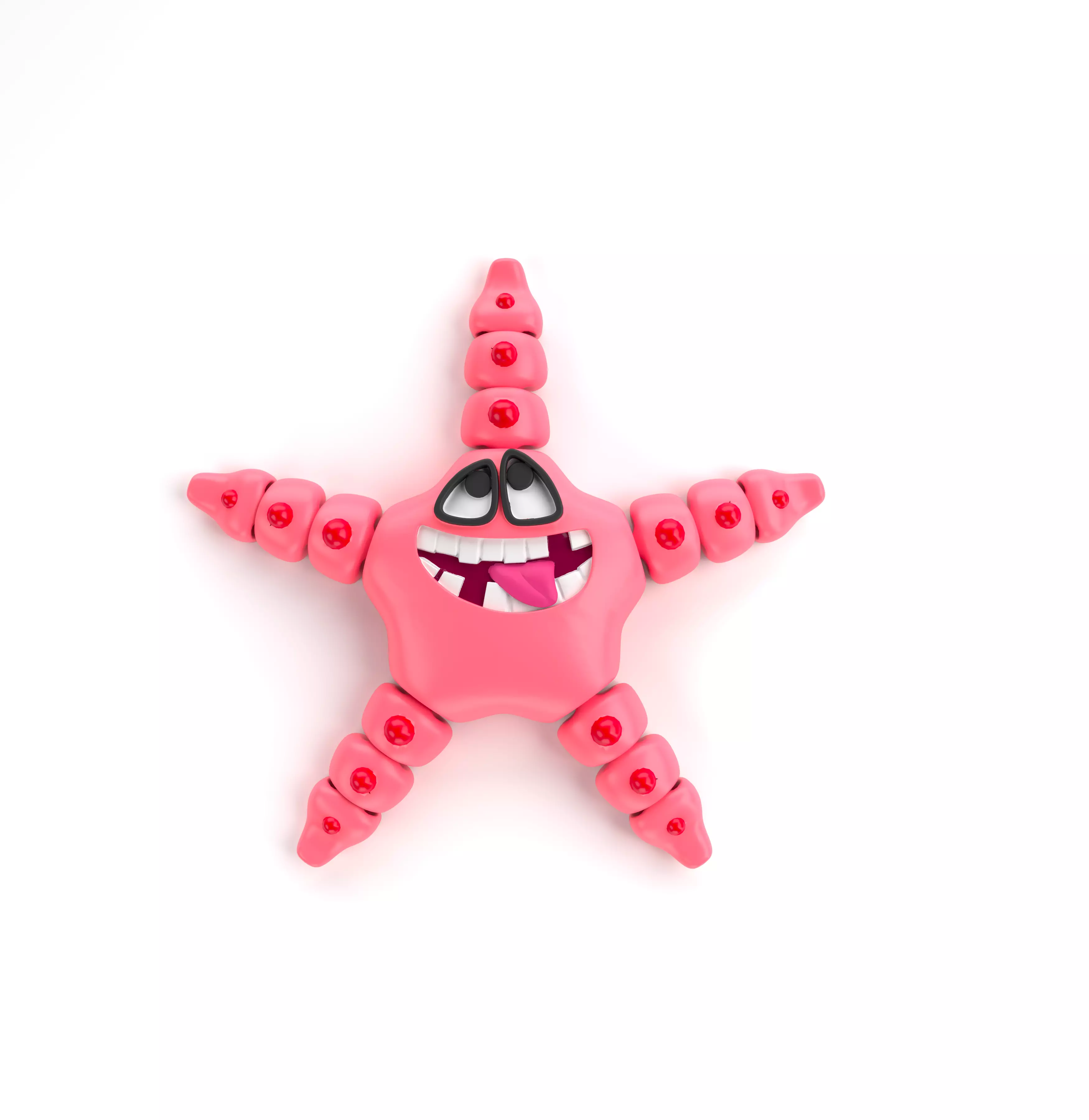 Printable Articulated Animals Set 3D print model_2