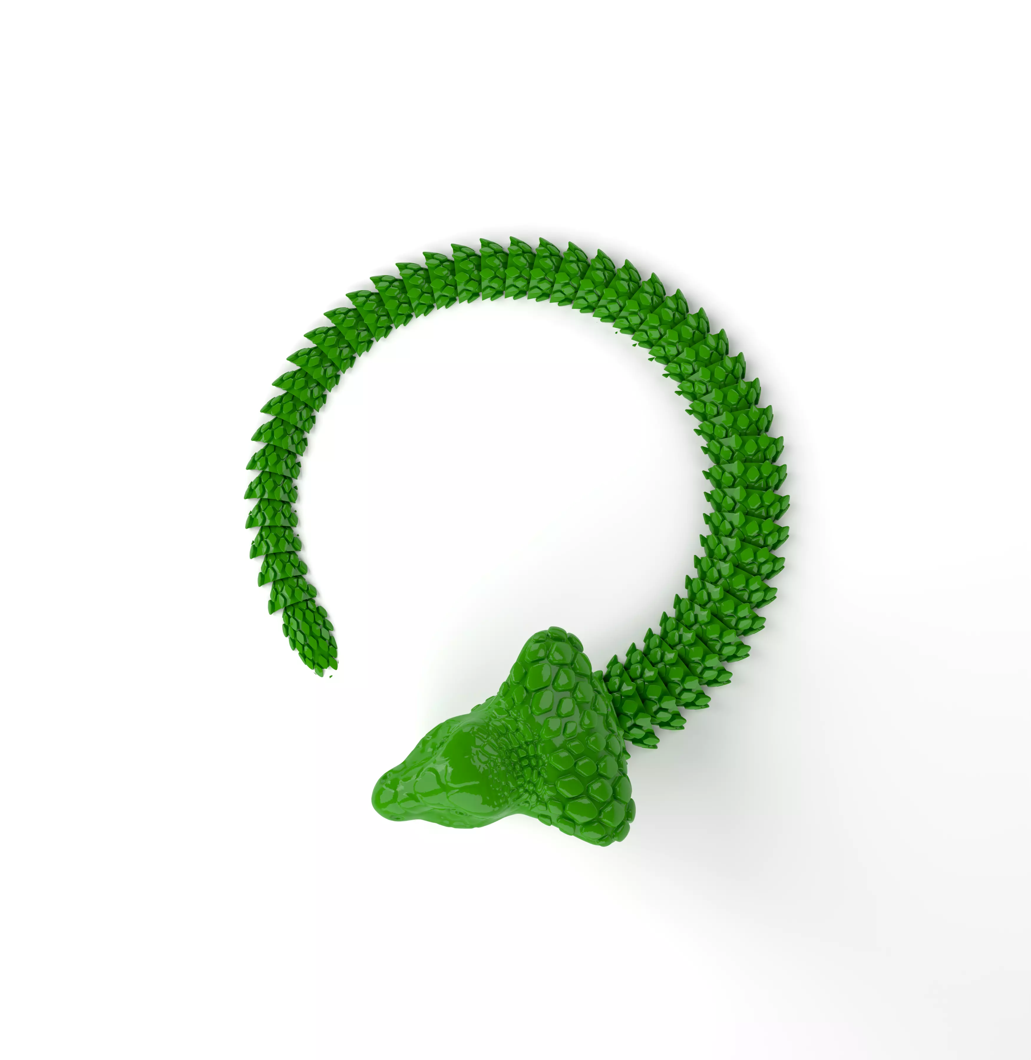 Printable Articulated Animals Set 3D print model_6