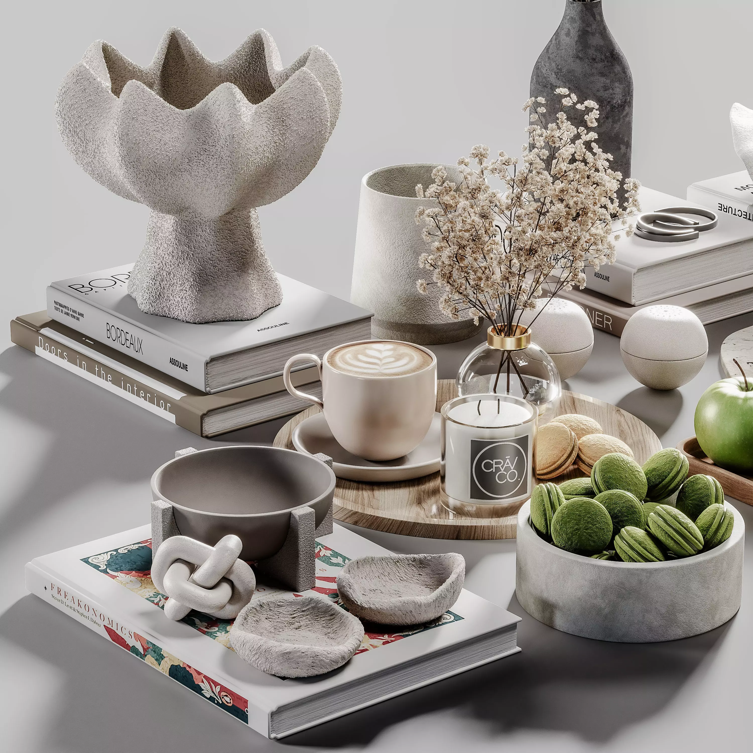 decorative set 145 3D model_2