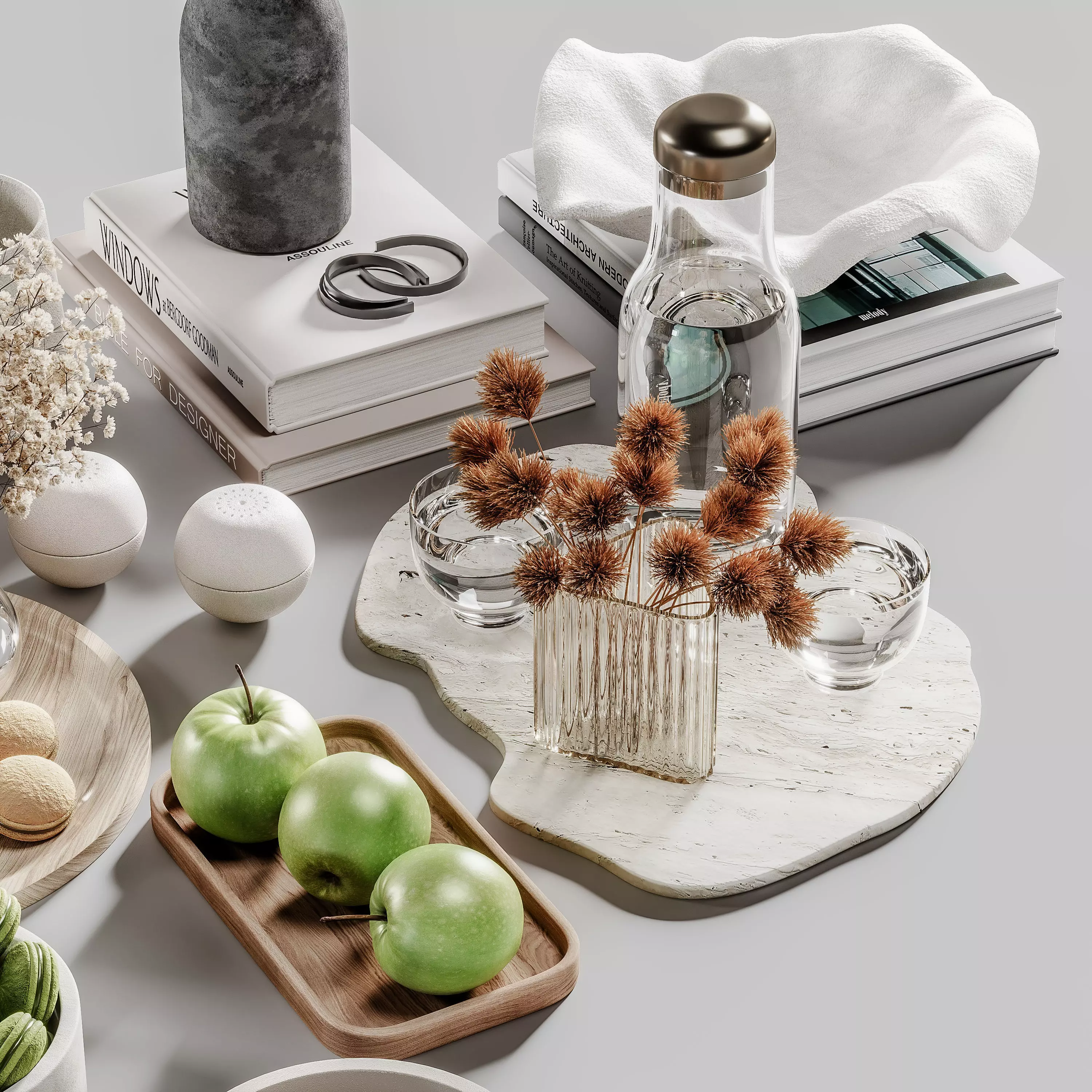 decorative set 145 3D model_3