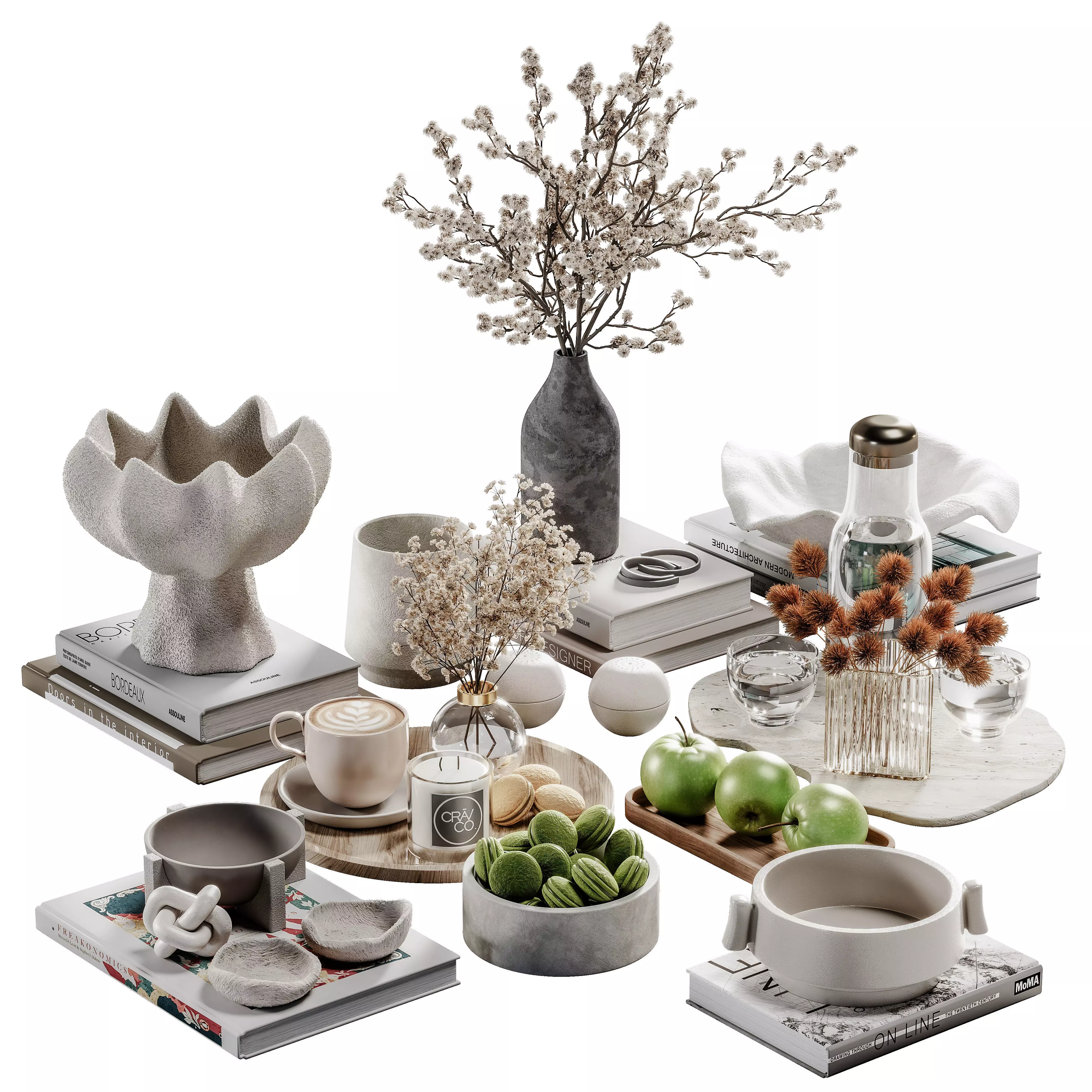 decorative set 145 3D model_0