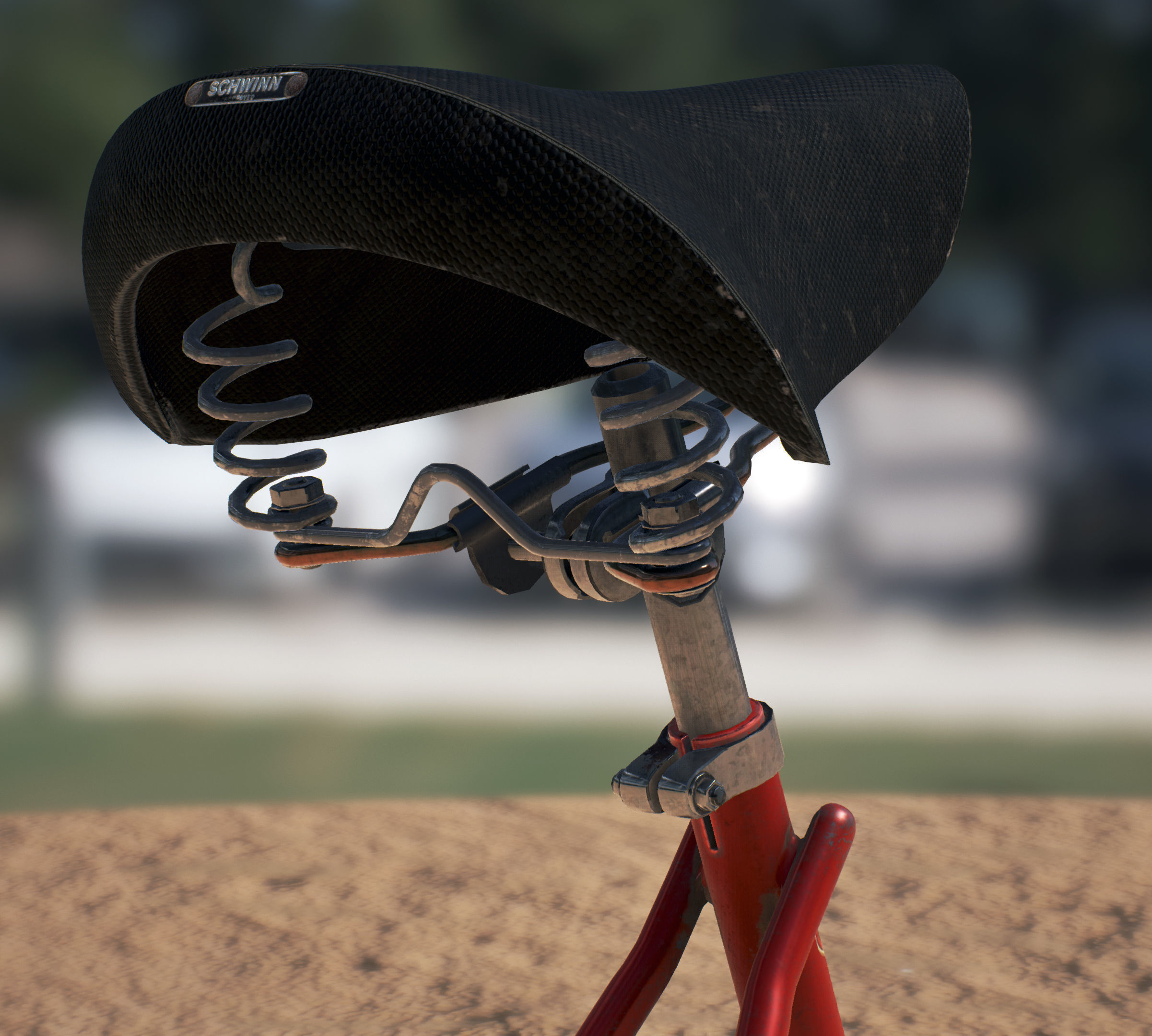 Vintage bicycle 3D model_35