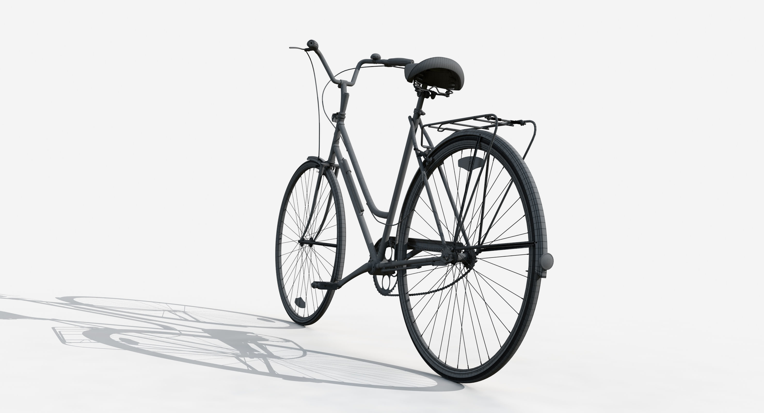 Vintage bicycle 3D model_24